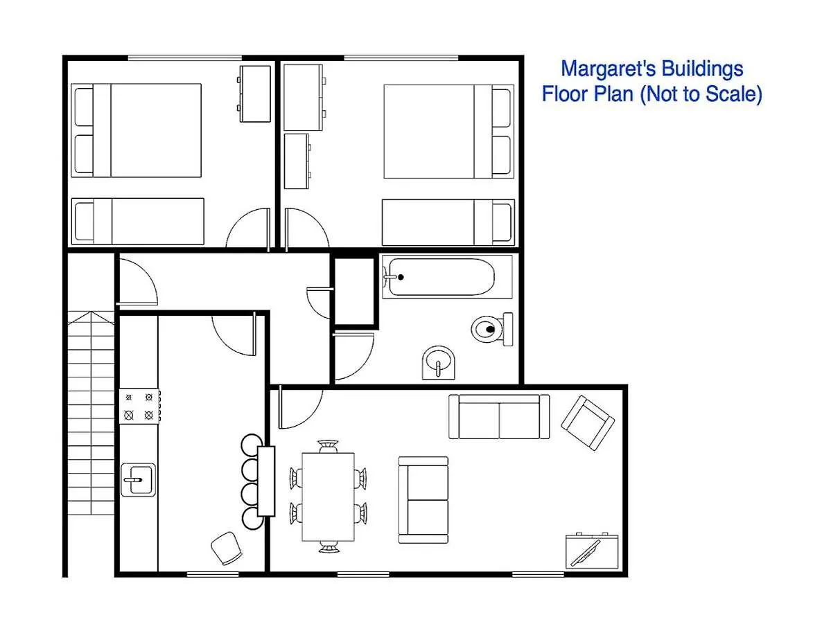 Spacious City Centre Apartment Bath United Kingdom